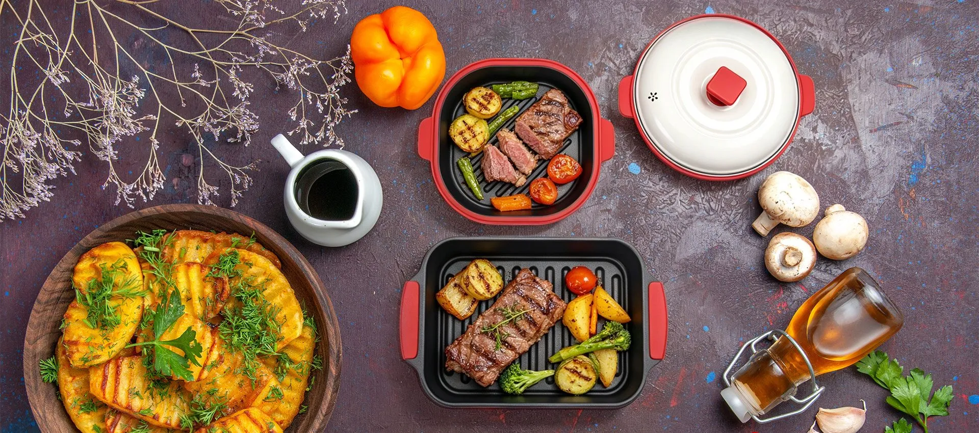 Fournisseur chinois fiable de multi-pots pour gril à micro-ondes