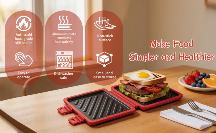 Comment utiliser un plateau de gril pour micro-ondes (avec des temps de cuisson réels)