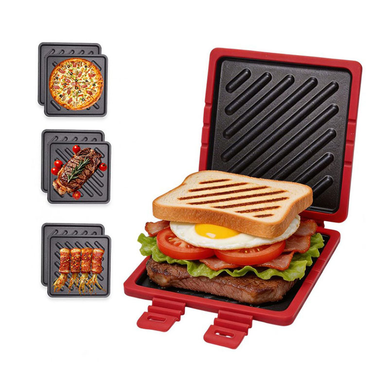 Plateau grille-pain pour micro-ondes 3 en 1