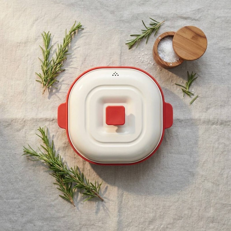 Grill multifonctionnel pour four à micro-ondes pour steaks et légumes