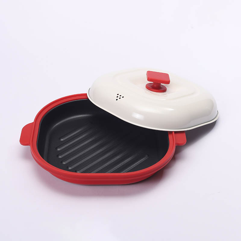 Grill multifonctionnel pour four à micro-ondes pour steaks et légumes