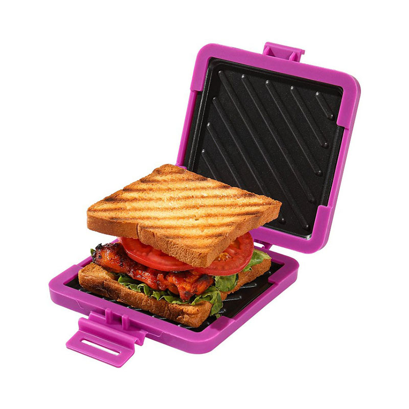 Plateau de gril à sandwich pour grille-pain à micro-ondes