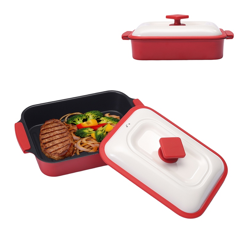Revêtement antiadhésif Micro-ondes Grill Multi-Pot